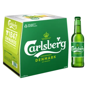 bière blonde Carlsberg 5° 12x33cl