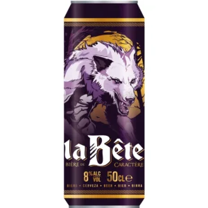 Bière Ambrée,8°,50cl - LA BÊTE