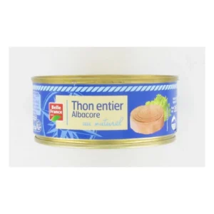 1757409976331-nfsxeylk3tg.webp Thon Entier Albacore Au Naturel 265g – BELLE FRANCE