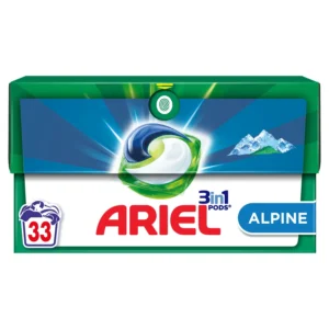 Ariel Lessive Capsule 3en1 Alpine