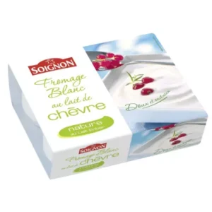 1759693568794-g0symimnn3p.webp Yaourt Fromage blanc au lait de Chevre Nature 8.4%mg 4x100g - SOIGNON