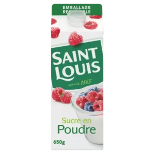 Sucre Poudre Pack 650g - SAINT LOUIS
