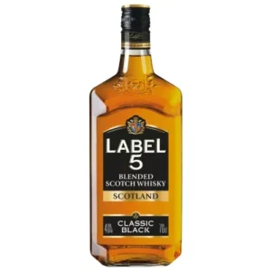 Whisky scotch classic black 70cl - LABEL 5