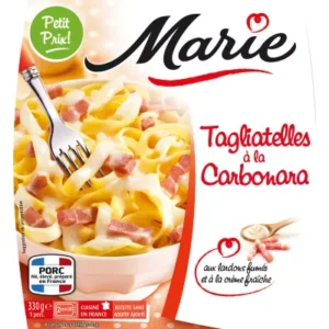 Tagliatelles à la carbonarra 330g - MARIE