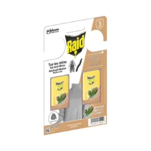 Anti-Mites Gel Garde De Robe Senteur Bois De Cèdre 2stticks - RAID