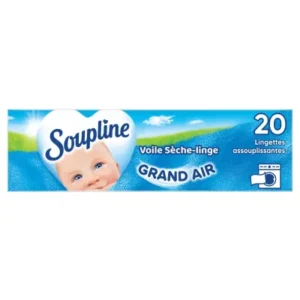 Adoucissant Voile Sèche Linge Grand Air x20 - SOUPLINE