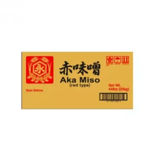Aka Miso Pâte De Soja Rouge En Carton Jp 20kg - Mikami
