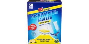W5 All-in-One Tablettes Lave-Vaisselle – Lot de 50 tablettes