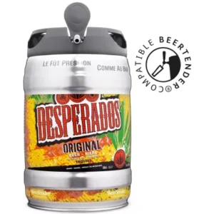 Bière Aromatisée Téquila,le fût de 5L - DESPERADOS