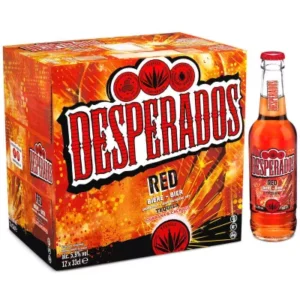 Bière Aromatisée Tequila Guarana Cachaça Red, 12x33cl - DESPERADOS