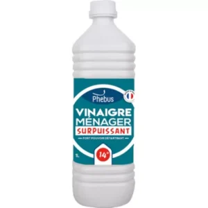 Vinaigre Ménager Surpuissant 14° 1L - PHEBUS