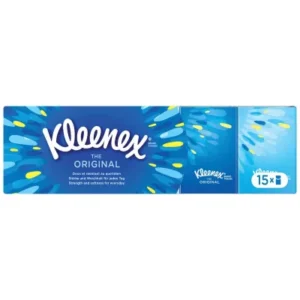 15 Etuis de Mouchoirs The Original Mini Doux et Résistant - KLEENEX