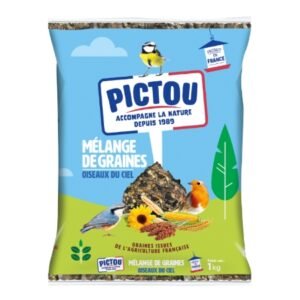 Aliment Oiseaux Mélange De Graines 1kg - PICTOU